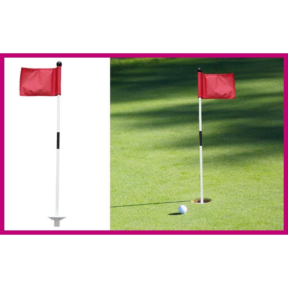 Golf Flags for Putting Green Detachable Golf Flagstick for Backyard