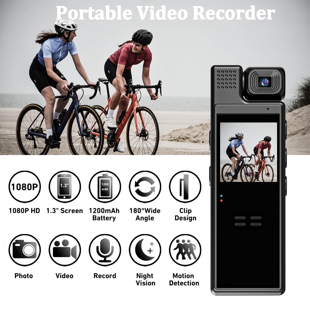 law enforcement recorder 1080P highdefinition camera portable mini