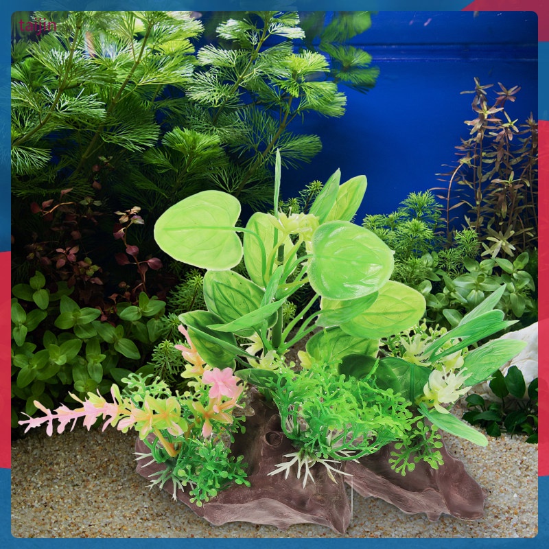 Fake Fish Plants Aquarium Landscaping Water Breeding Grass Decor