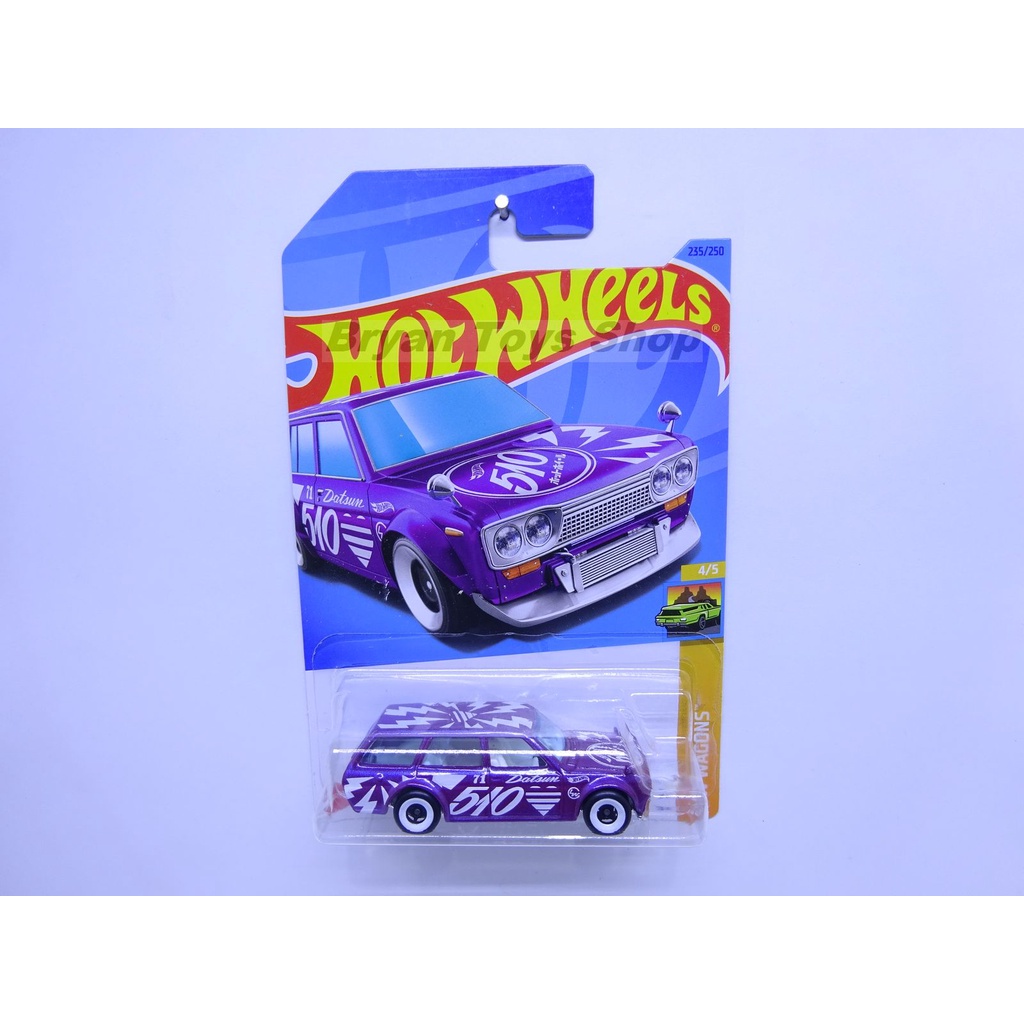 UNGU Hot Wheels Datsun Bluebird Wagon 510 Purple Shopee Malaysia