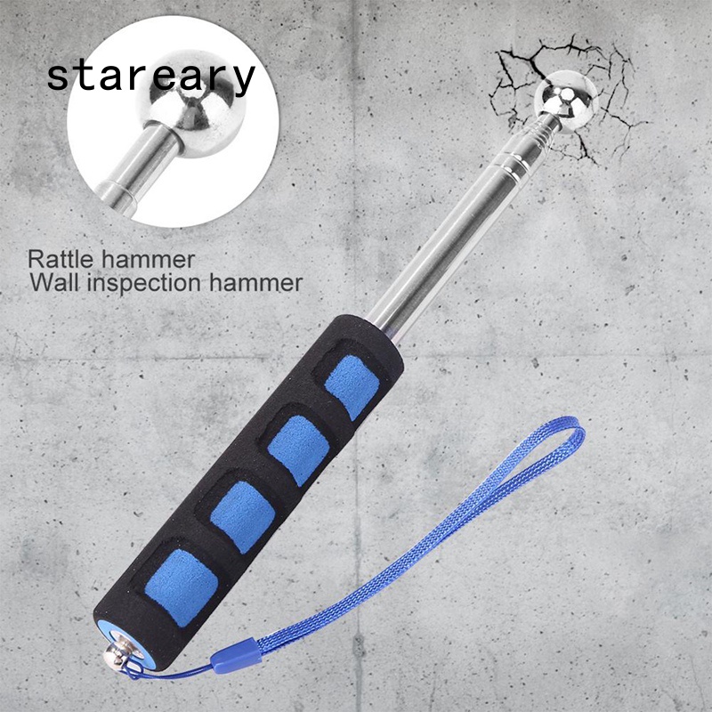 SY New Telescopic Wall Check Hammer Walls Floors Ceilings Tiles Test ...