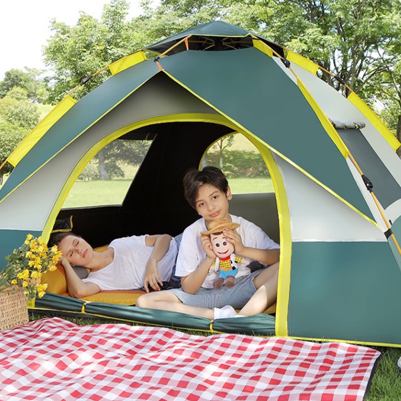 Outdoor Tent Picnic Camping Portable Foldable Automatic PopUp