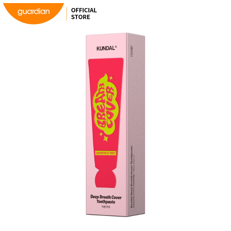 [KUNDAL] DEEP BREATH COVER TOOTHPASTE 100g 3EA GRAPEFRUIT MINT