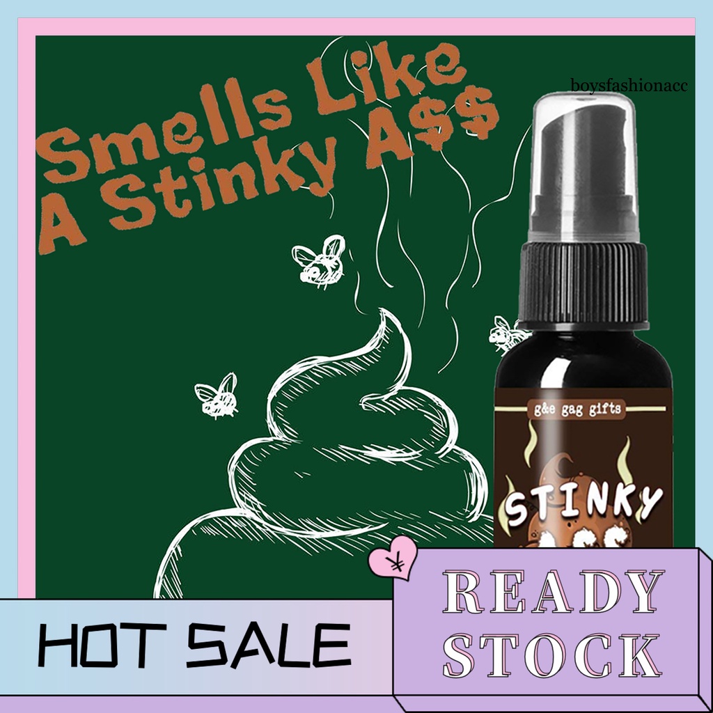 boysfashionacc Innovative Nasty Smelly Stink Fart Bomb Gag Prank Joke