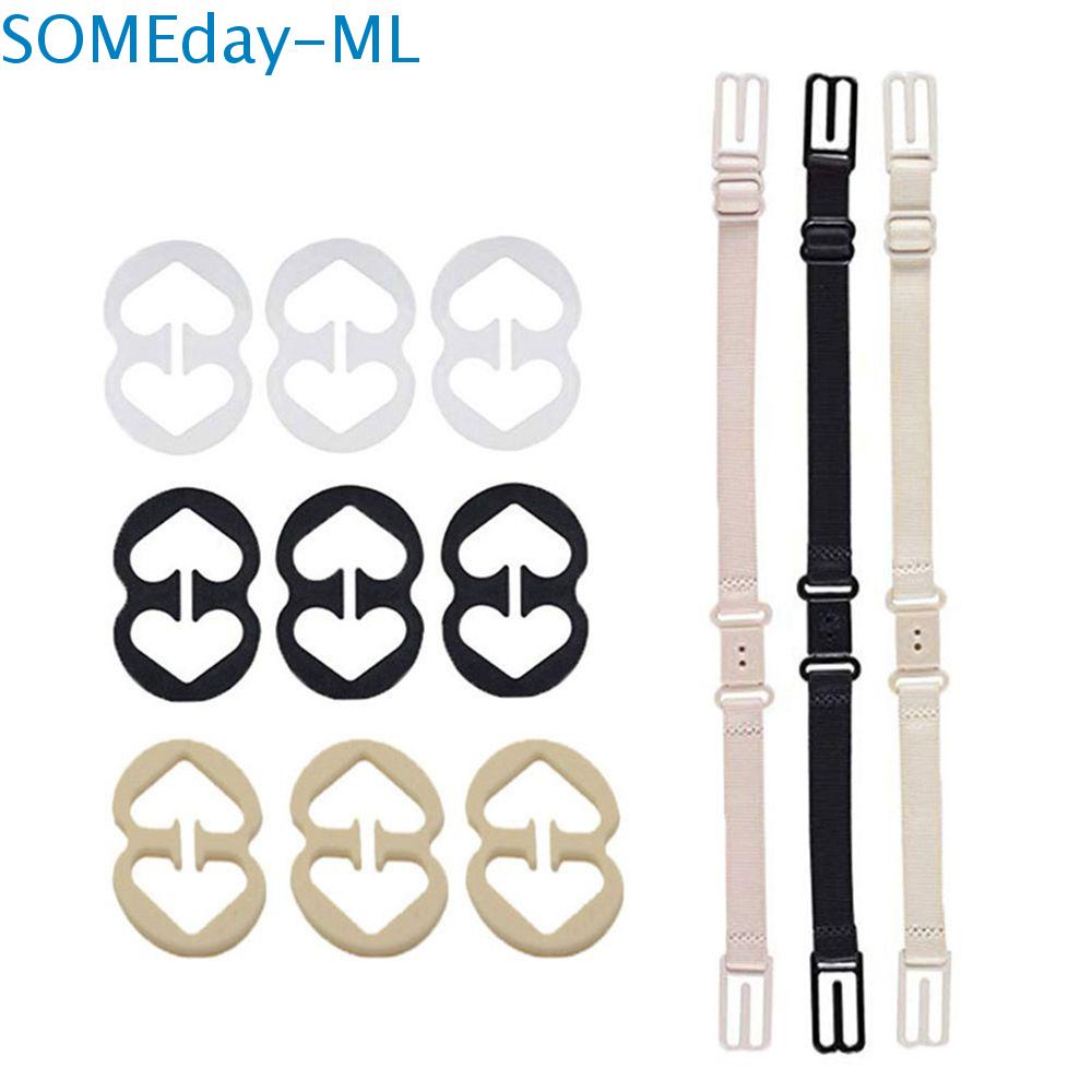 SOMEDAYMX Bra AntiSlip Buttons Bra Strap Holder Pectoral Girdle Anti