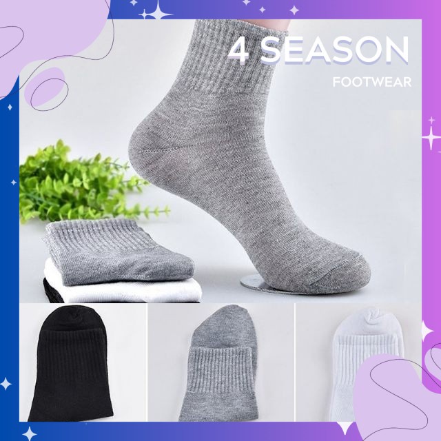 ReadyStock Soft Cotton Unisex Stocking | Shopee Malaysia