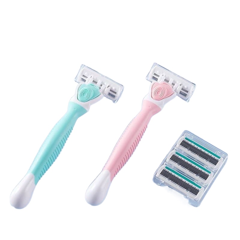 Manual Razor Ladies 6Layer Hair Removal Knife Underarm Private Parts