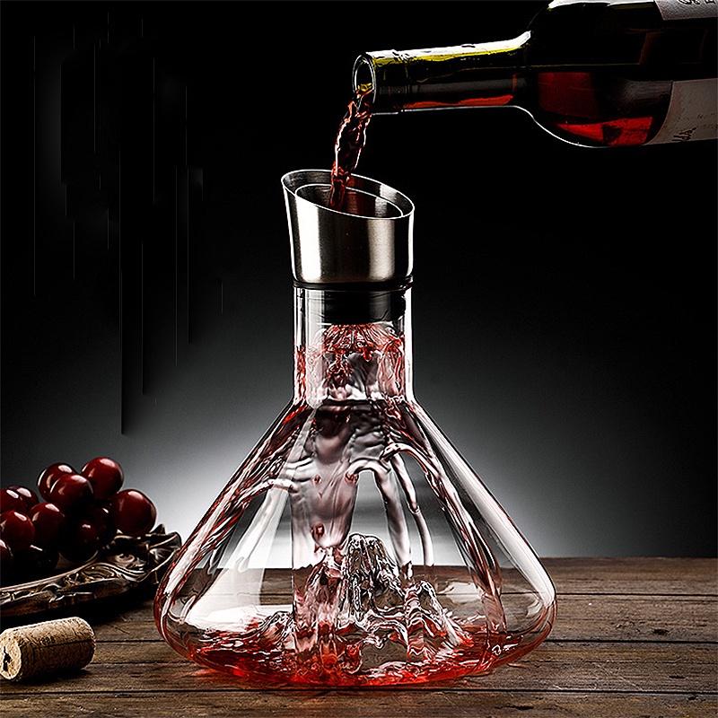 Wine Decanter Aerator Lead Free GlassWare Premium Decanter Water Jug