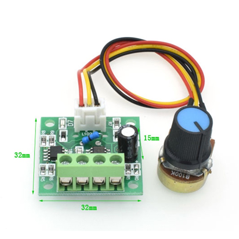 1.8V 3V 5V 6V 12V 2A speed regulation module 1803BWPWM DC motor speed ...