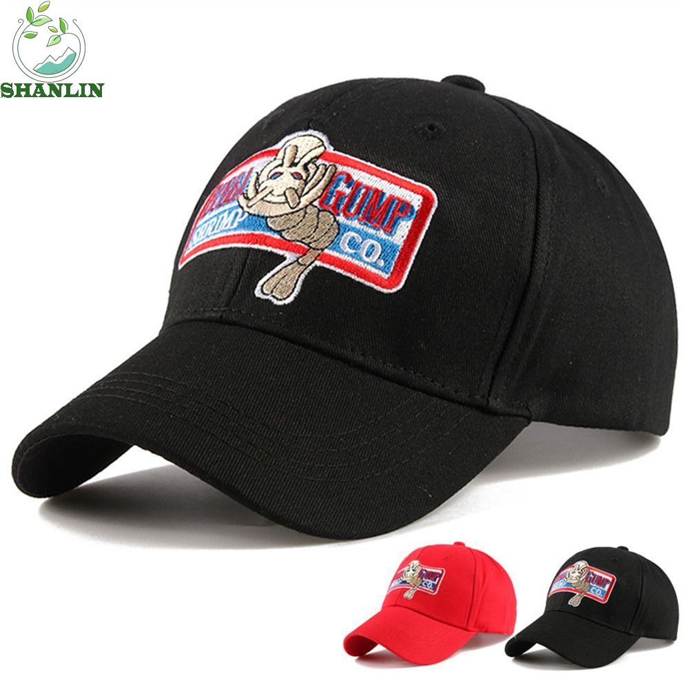 SHANLIN Bubba Gump Shrimp Cap, Snapback Cap Adjustable Forrest Gump Hat ...