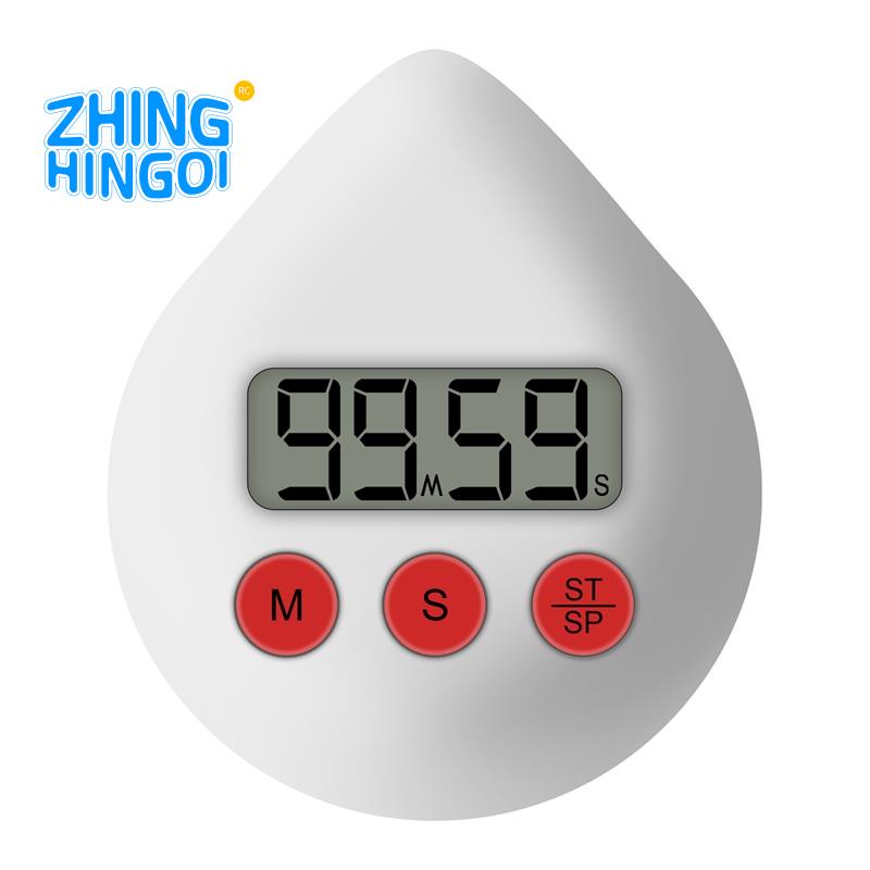 Digital Bathroom Clock Waterproof Shower Clock Timer Temperature