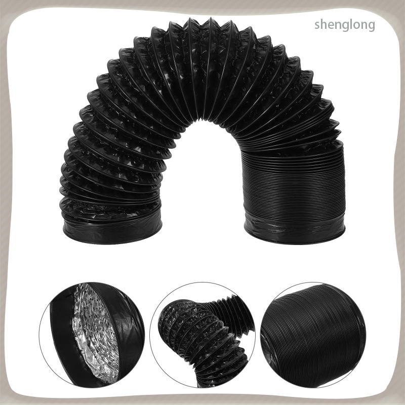 shenglong Flexible Aluminum Pipe Dryer Vent Kit Hose Clothes Vents for