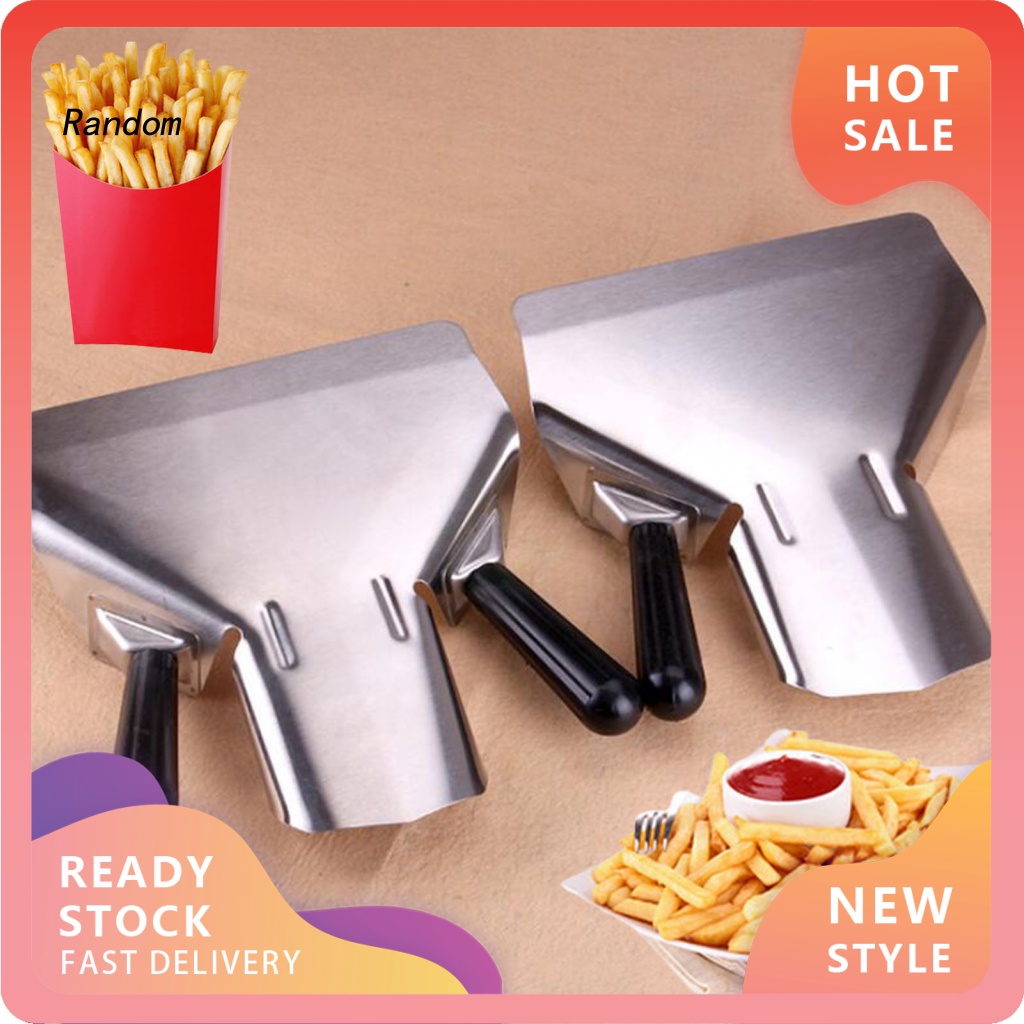 RAN Chip Scoop Antirust Thickening Long Lasting French Fry Scoop with