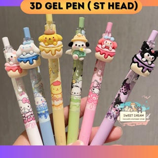 12 Pcs/lot Color Milky Gel Pen Kawaii Cute Cow Pens Japanese Stationery  Multicolor Fine Point Refill Ballpoint Pen 0.5mm Office School Supplies