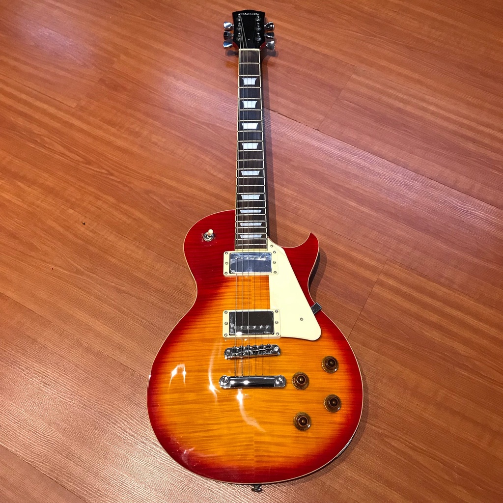Suzuki SLS CS Cherry Sunburst Gloss Electric Guitar Shopee Malaysia