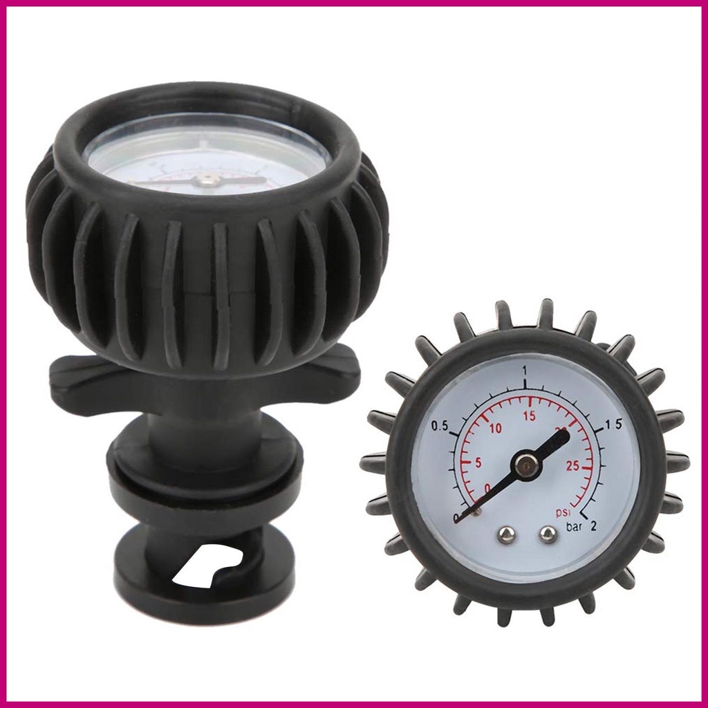 Inflatable Boat Pressure Gauge Fishing Boat Air Pressure Valves PVC