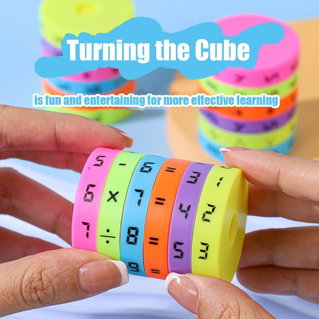 Arithmetic Learning Toy Learning Math Cubes Cylinder Arithmetic Cube ...