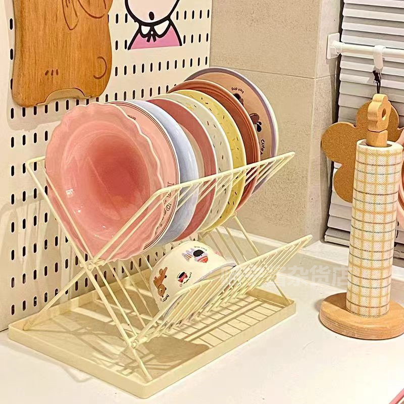 Shopee Official [3710 People Collection] Kitchen Drain Rack Countertop ...