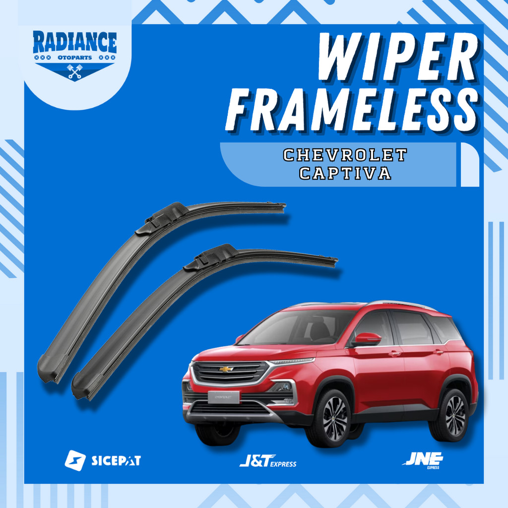 Frameless Car Wiper - Chevrolet Captiva - Wiper Rubber 1 Set Left and ...