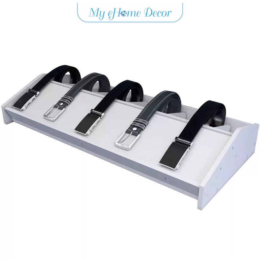 Home belt storage box shopping mall belt display rack clothing store