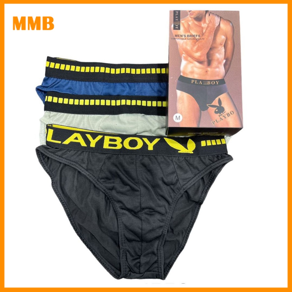 Mmb [ 3helai 1 Box ] Harga Borong Men Brief Underwear Seluar