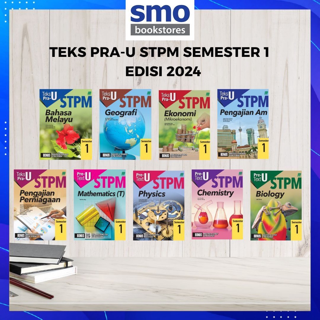 [SASBADI] - TEKS PRA-U STPM SEMESTER 1- EDISI 2024 | Shopee Malaysia