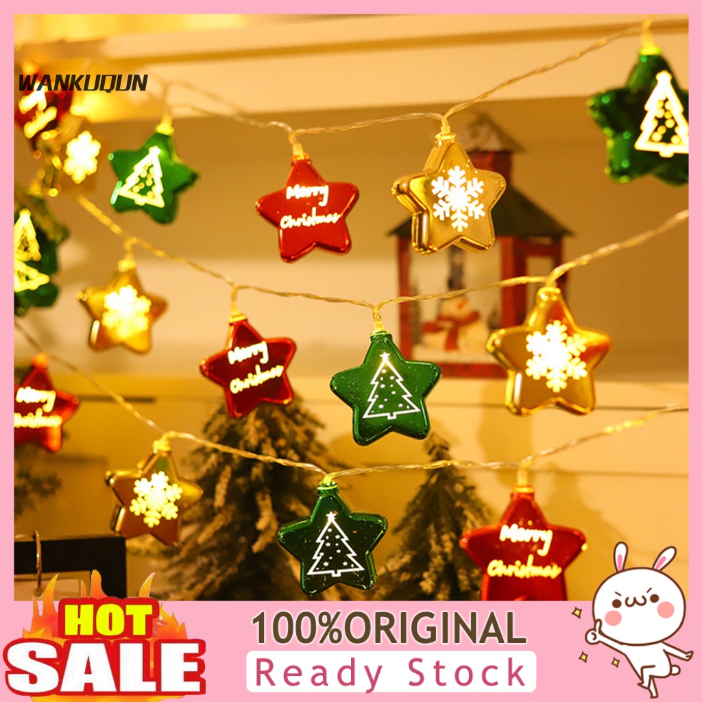 [Ready stock] Warm White Christmas Lights Outdoor Christmas Lights
