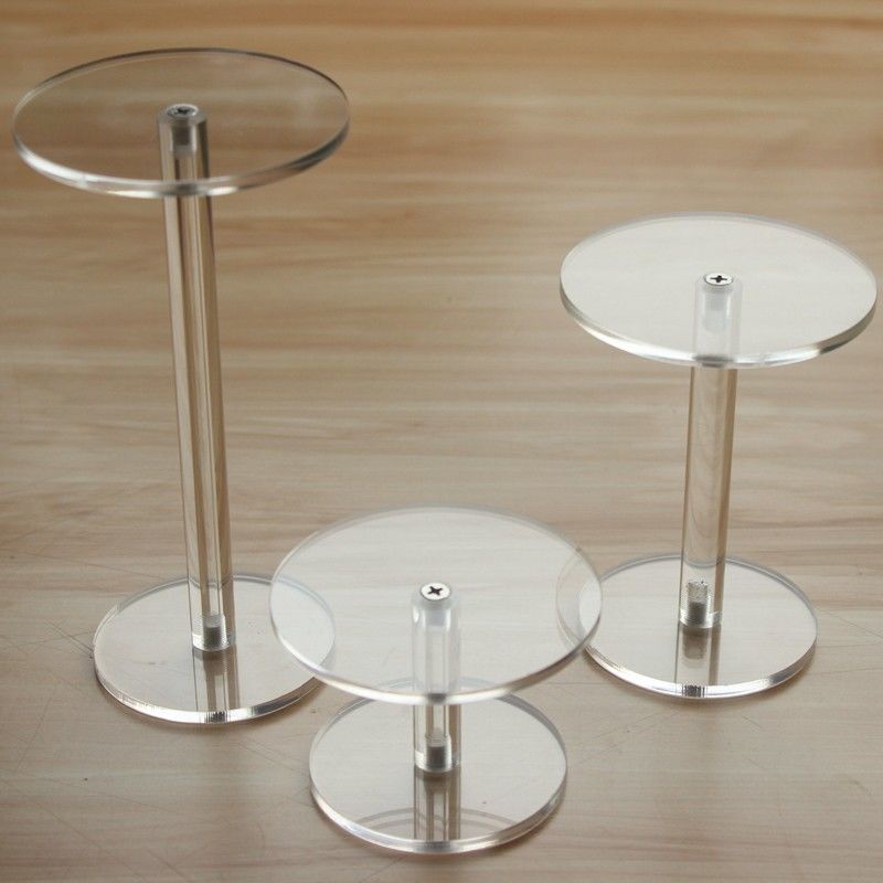 【Ready Stock】Round Display Stand Transparent Figure Nendoroid Mystery ...