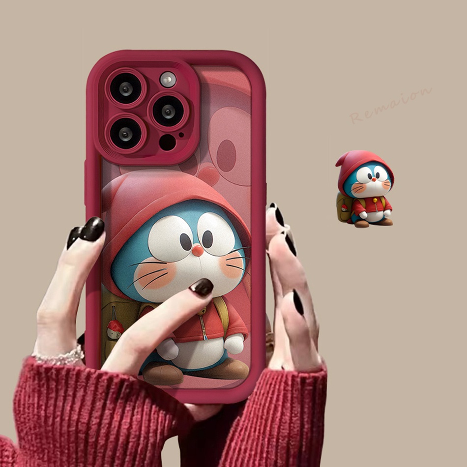 Cartoon Doraemon Case for iPhone 11 12 13 14 15 Pro Max Plus 11Pro X XR ...