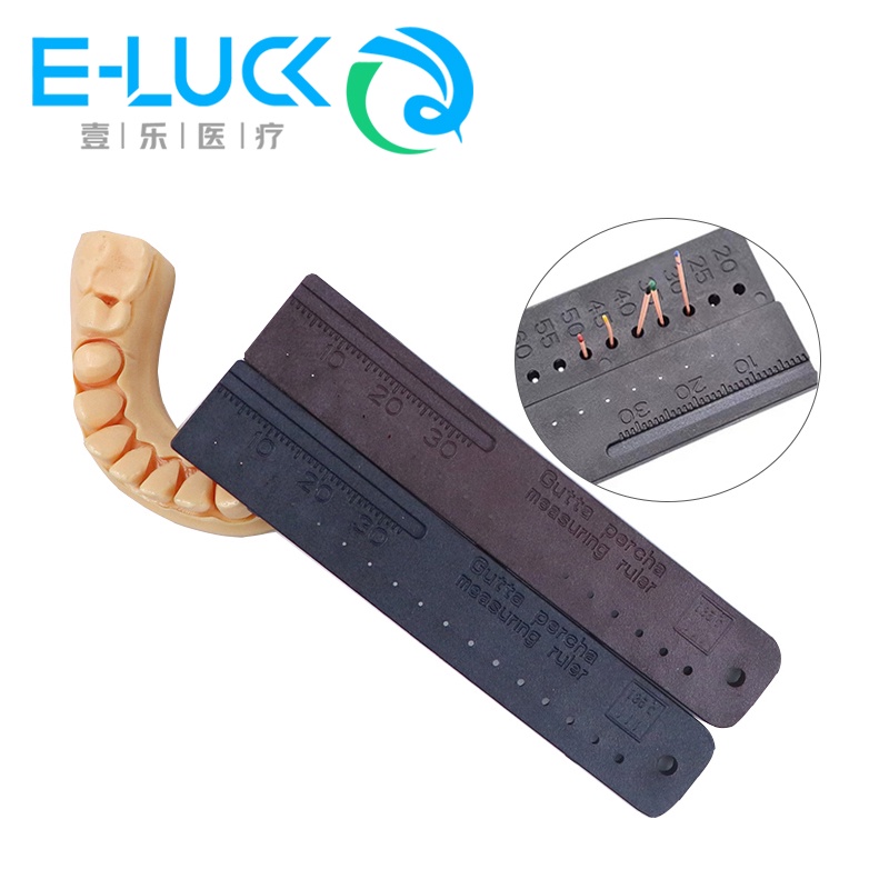 Fast Shipping Den1 1 PC Dental Endo Ruler Gutta Percha Measuring Span