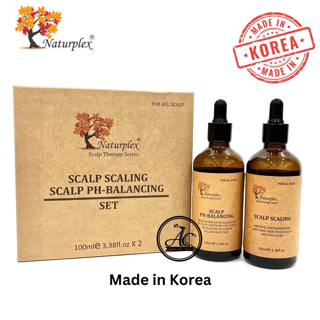 Naturplex Scalp Scaling Scalp Ph-Balancing Set 100ml x 2 ...