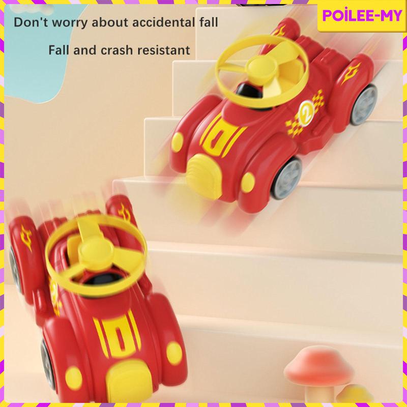[PoileeMY] Flying Car Toy Fast Crashing Flying Launch Toy Flying