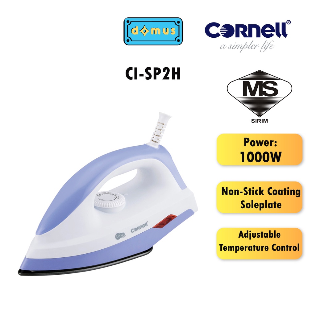Cornell Dry Iron (1000W) CI-SP2H | Shopee Malaysia