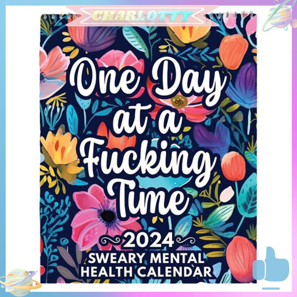 CHA Funny Mental Health Sweary Calendar Inspiring Monthly A5 Planner ...