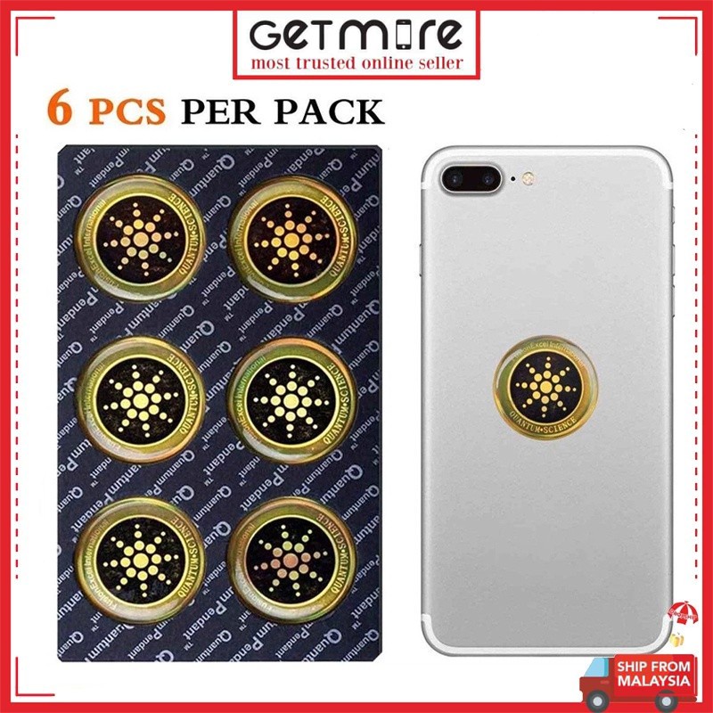 Scalar 6 Pack Energy Stickers EMR Protection Anti-Radiation Sticker ...