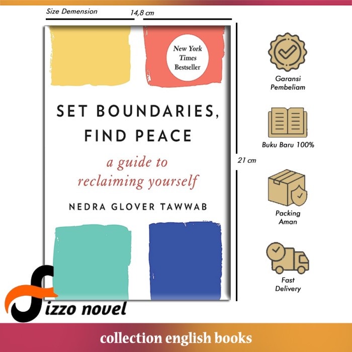 Set Boundaries, Find Peace - Nedra Glover Tawwab (English) | Shopee ...