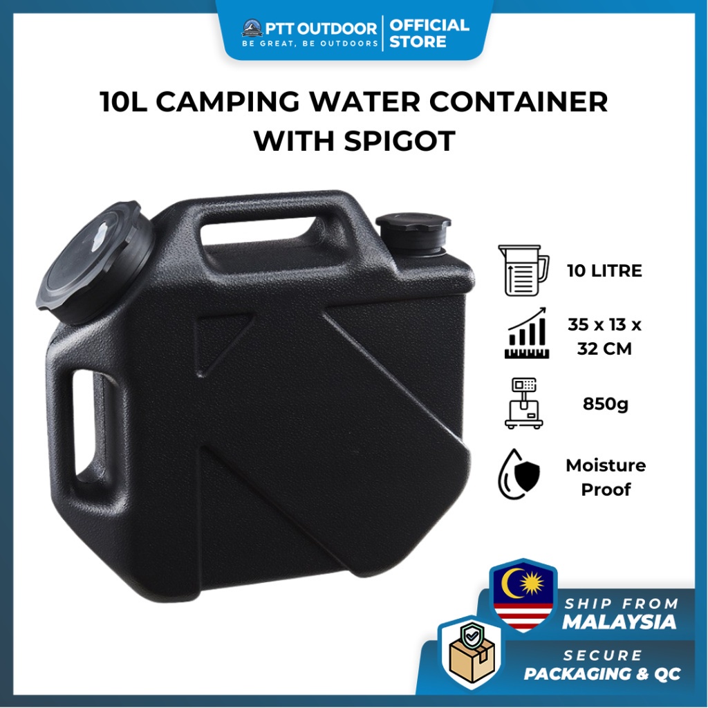 10L Camping Water Container with Spigot Shopee Malaysia