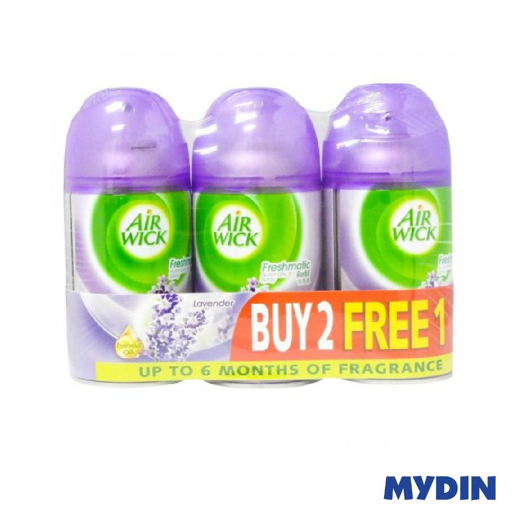 Air Wick Freshmatic Refill (250ml) - Lavender B2F1 | Shopee Malaysia