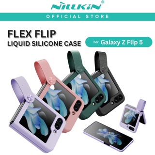 Samsung Galaxy Z Flip 5 case black NILLKIN FLEX FLIP