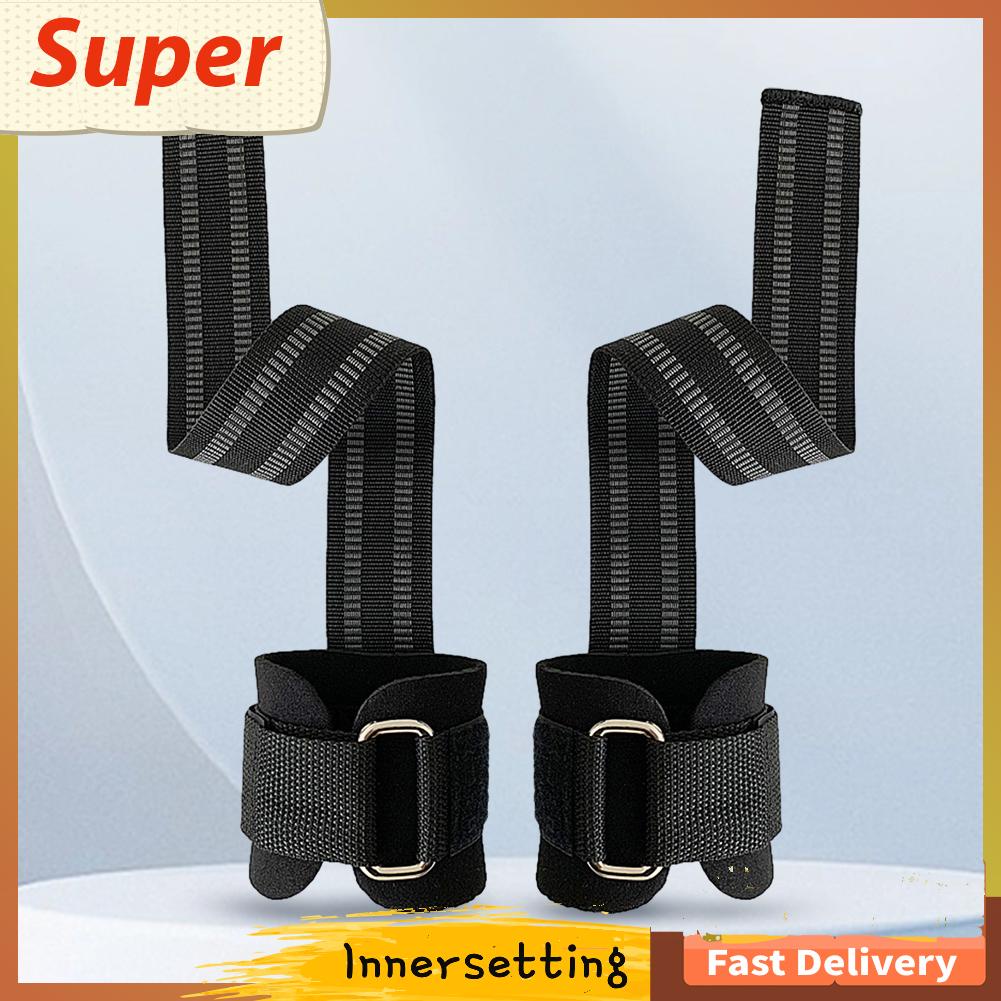 [innersetting.my] Lifting Wrist Straps Padding Adjustable for