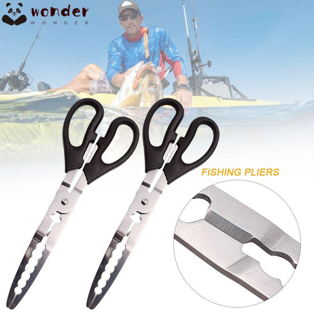 WONDER Scissor Gripper, Fish Long Fishing Pliers, 2023 Pike Stainless