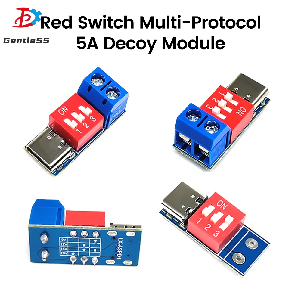 PD/QC Decoy fast charge trigger module Adjustable voltage dip ...