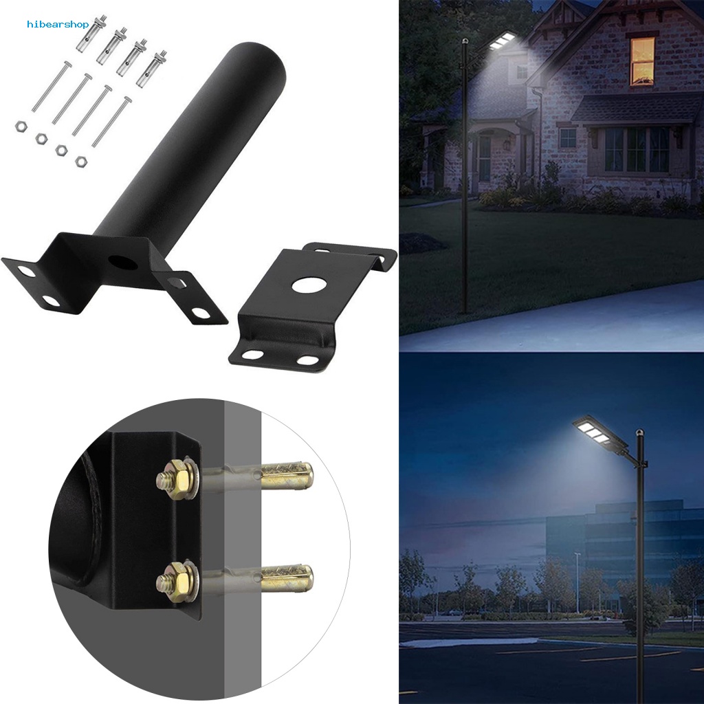 Street Light Pole Mounting Bracket Barn Light Pole Bracket Rustproof