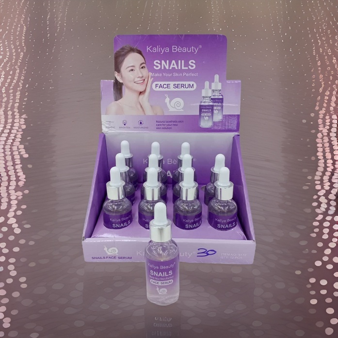 Snail Face Serum by Kaliya Beauty To Make Your Skin Perfect 12 Pieces
