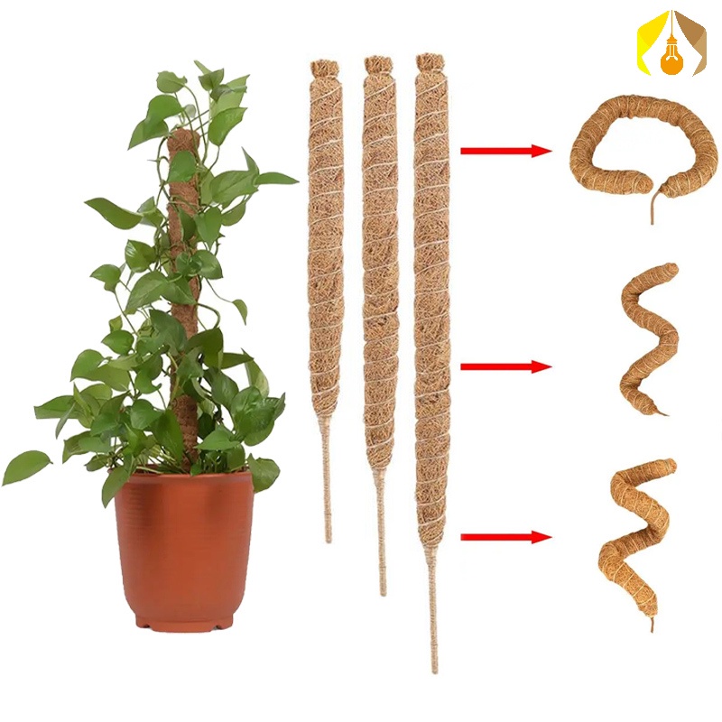 Bendable Coco Coir Moss Plant Cage Climbing Pole/Plant Support ...