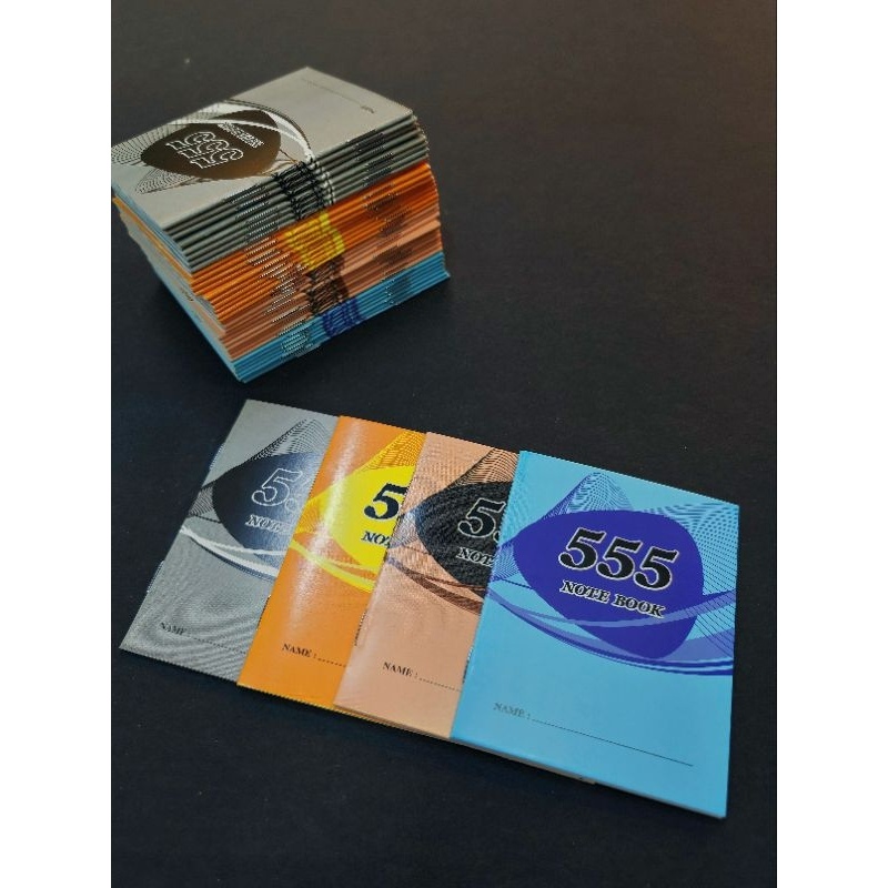 555 NOTE BOOK/BUKU 555 | Shopee Malaysia