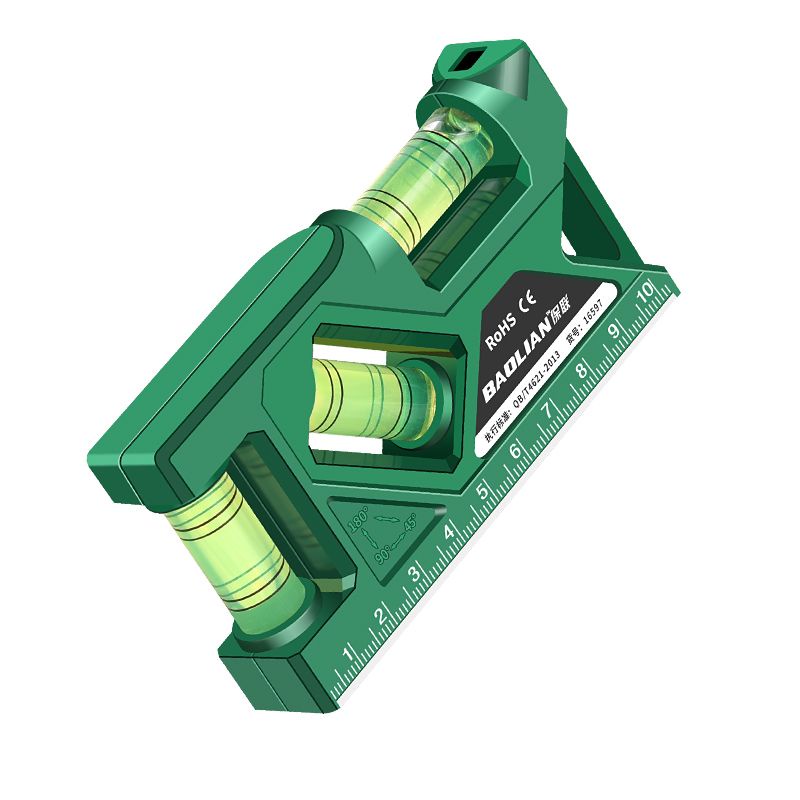 Baolian 105mm Portable Level Rulerstrong Magnetic Mini Level High ...