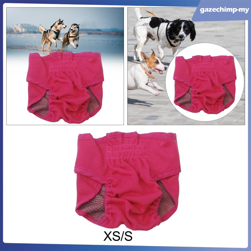 Pet Menstruation Underwear, Female Dog Menstrual Period Menstrual Pant  Washable Anti-Harassment Underwear Diapers (Color : Pink, Size : Small) :  : Pet Supplies