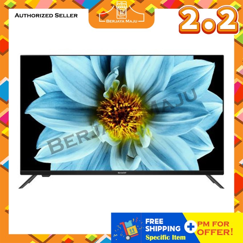 Sharp 32" HD Ready Smart Android LED TV 2TC32EG2X | Shopee Malaysia