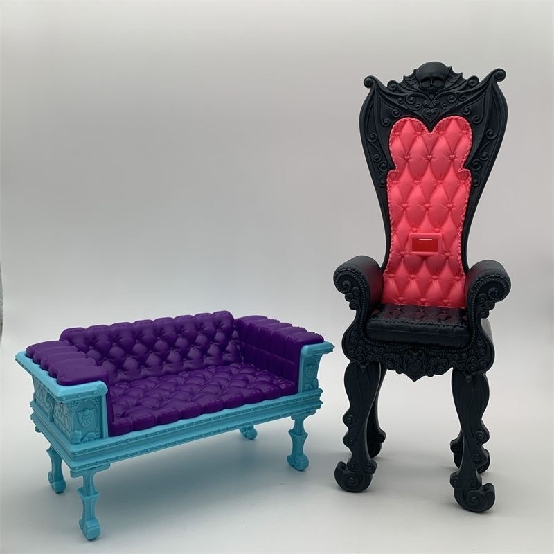 Mattel Monster High School High Chair Sofa Chair Sitting Posture Lying ...